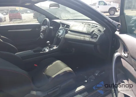 2017 Honda Civic Si из США, поврежденный, VIN 2HGFC3A54HH752323